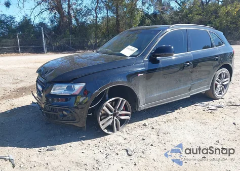 2016 Audi Sq5 3.0T Premium Plus from USA, damaged, VIN WA1CCAFPXGA013447